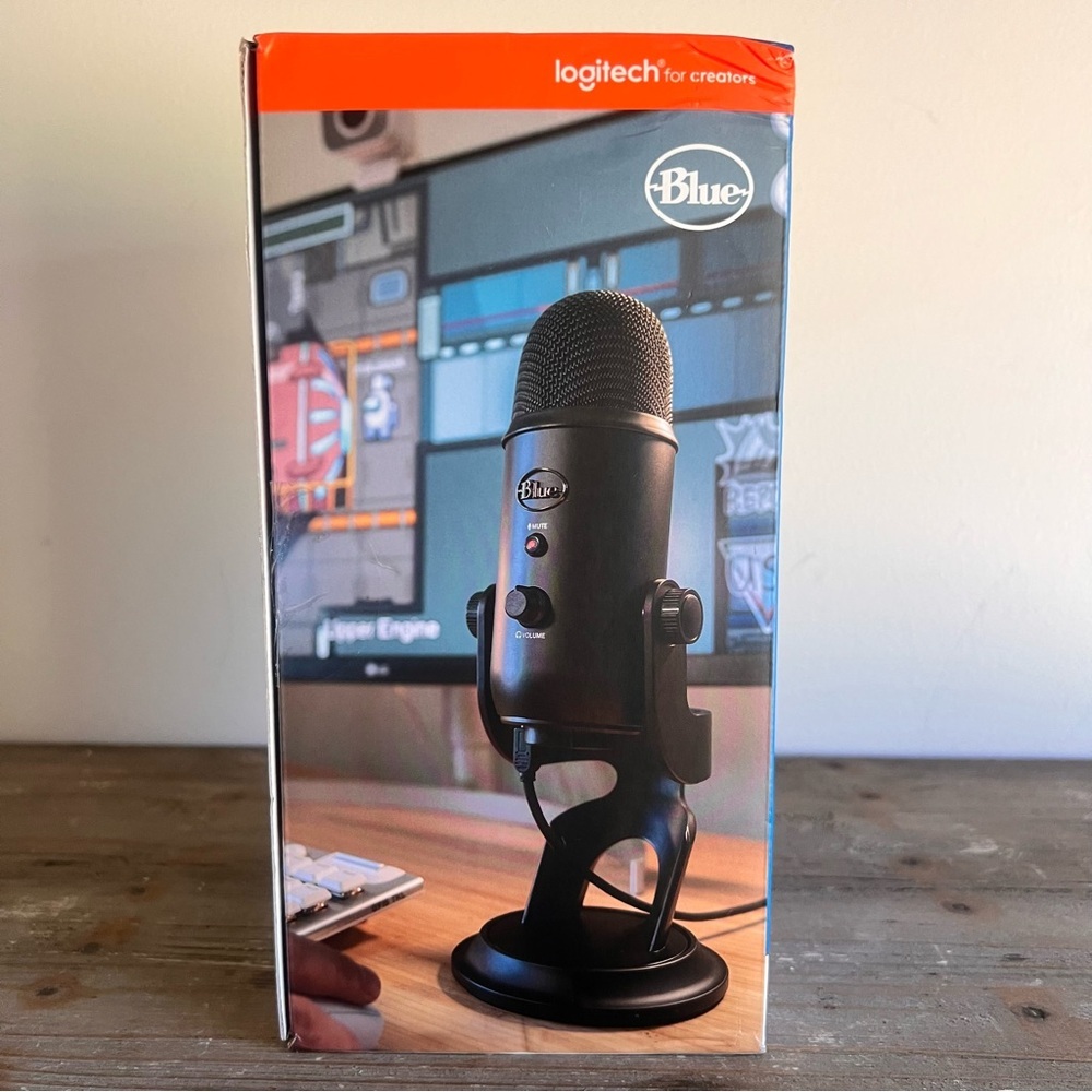 logitech YETI Multi Pattern USB Microphone Blue VO!CE - Picture 4 of 8